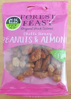 Mängden socker i Chilli Honey Peanuts & Almonds