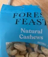 Mängden socker i Natural cashews