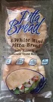 Mängden socker i White Mini Pitta Bread