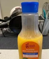 Mängden socker i Premium 100% orange juice