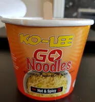 Mängden socker i Ko-Lee go noddles