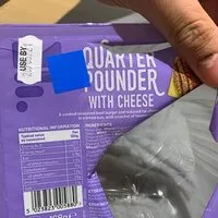 Mängden socker i Quarter pounder with cheese