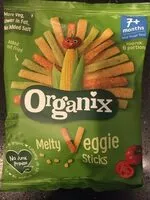 Mängden socker i Melty Veggie sticks