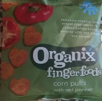 Mängden socker i Finger food cornbpuffs red pepper