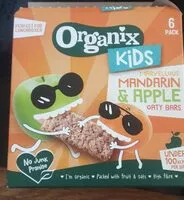 Mängden socker i Mandarin and apple oaty bars