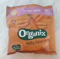 Mängden socker i Melty Carrot Puffs 7+ Months