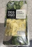 Mängden socker i ricotta and spinach tortellini