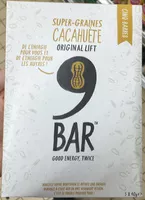 Mängden socker i Super-Graines Cacahuète Original Lift Bar