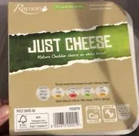 Mängden socker i Just Cheese Sandwich