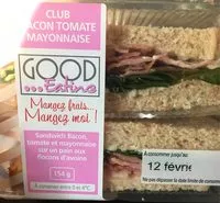 Mängden socker i Club Bacon Tomate Mayo