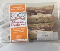 Mängden socker i Sandwich poulet bacon