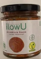 Mängden socker i ilowU Arrabiata Sauce