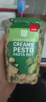 Mängden socker i Vegetarian creamy pesto pasta pot