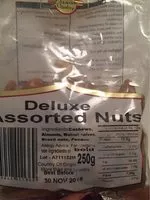 Mängden socker i Fudco Deluxe Assorted Nut Mix 250G