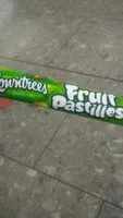 Mängden socker i Fruit Pastilles
