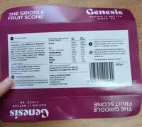 Mängden socker i The griddle fruit scone