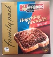 Mängden socker i Granulés Jacques