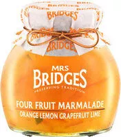 Mängden socker i Marmelade Four Fruit