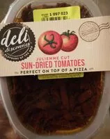 Mängden socker i Sun dried tomatoes