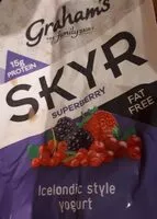 Mängden socker i Skyr superberry