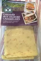 Mängden socker i Cheddar aux Oignons Caramélisés