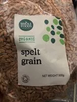 Mängden socker i Spelt grain
