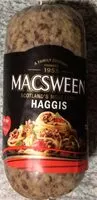 Mängden socker i Haggis