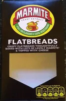 Mängden socker i Marmite Yeast Extract Flatbreads