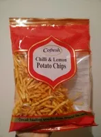 Mängden socker i Chilli & Lemon Potato Chips