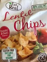 Mängden socker i Lentil Chips Tomato & Basil Flavour