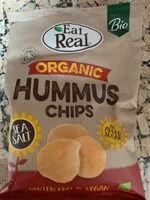 Mängden socker i Eat Real Organic Hummus Chips Sea Salt 100G