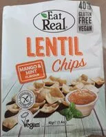 Mängden socker i Lentil chips