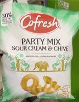 Mängden socker i Party mix