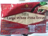 Mängden socker i Large white pitta bread