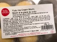 Mängden socker i Yuzu ice cream mochi