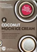 Mängden socker i Mochis Glacés, Kokosnuss