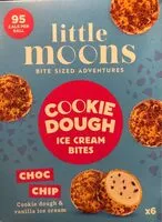 Mängden socker i Cookie dough ice cream bites