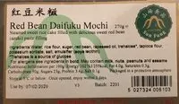 Mängden socker i Red Bean Daifuku Mochi