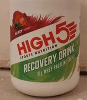 Mängden socker i High five recovery drink berry flavour