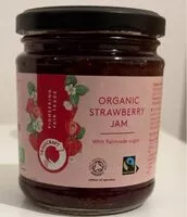 Mängden socker i Organic strawberry jam