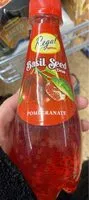 Mängden socker i Basil seed drink pomegranate