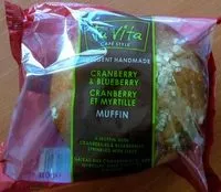 Mängden socker i Muffin Cranberry et Myrtille