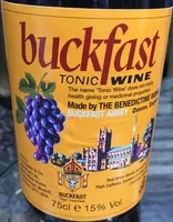 Socker och näringsämnen i Buckfast