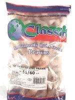 Mängden socker i Classic Prawns