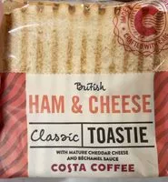 Mängden socker i Ham and cheese Sandwich
