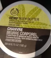 Mängden socker i Hemp body butter