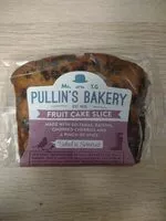 Mängden socker i Fruit cake slice