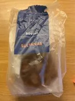 Mängden socker i Sultanas