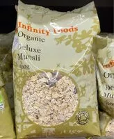 Mängden socker i Organic Deluxe Muesli