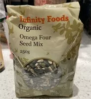 Mängden socker i Organic four seed mix Organic